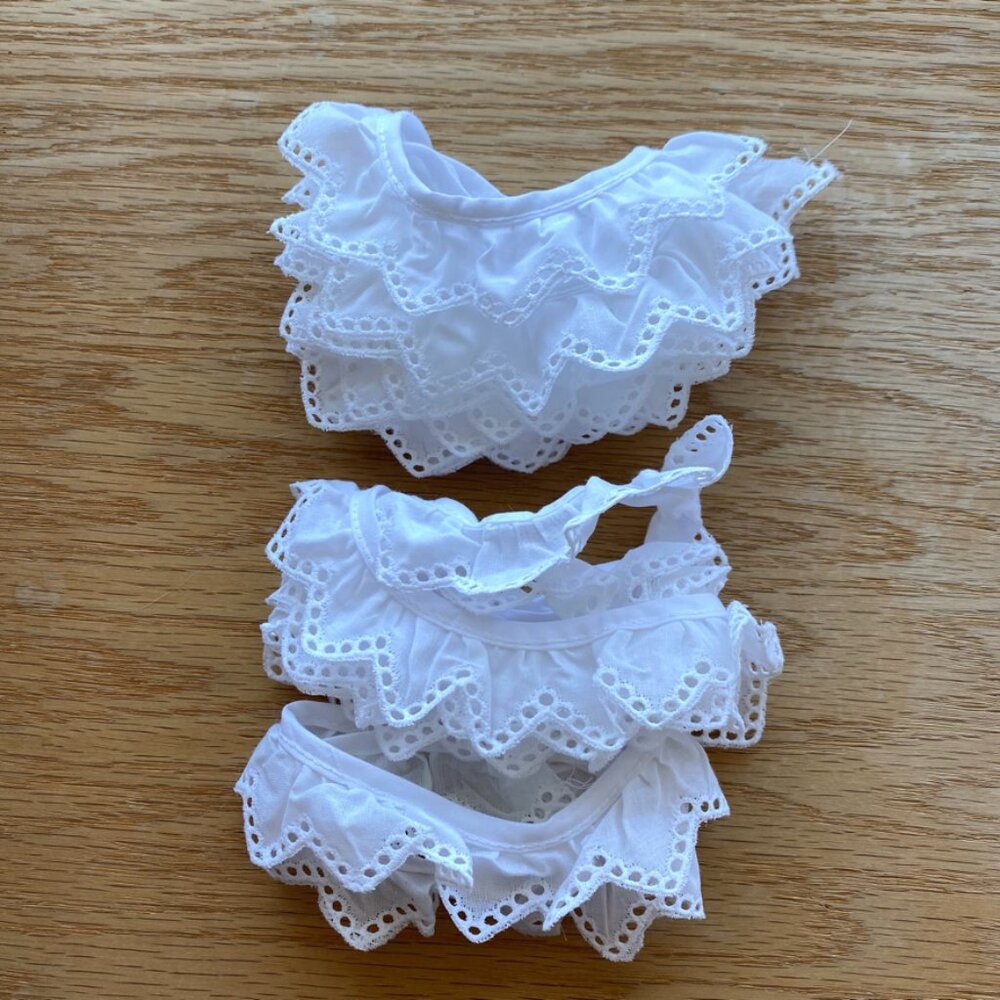 White Eyelet Lace Trim